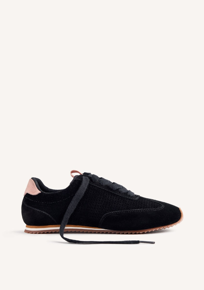 SNEAKERS PELLE SCAMOSCIATA ISANTI