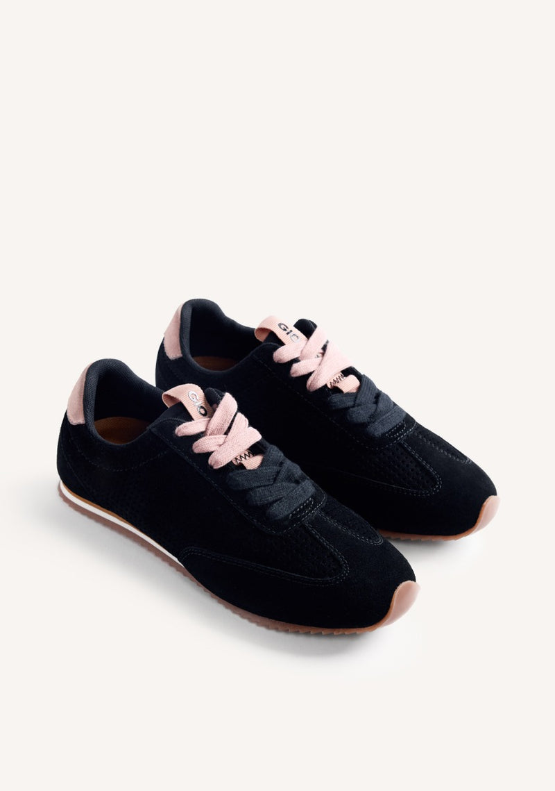 SNEAKERS PELLE SCAMOSCIATA ISANTI