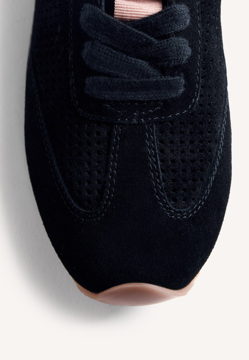 SUEDE LEATHER SNEAKERS ISANTI