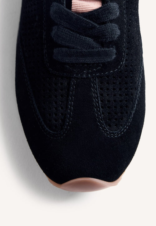 SUEDE LEATHER SNEAKERS ISANTI