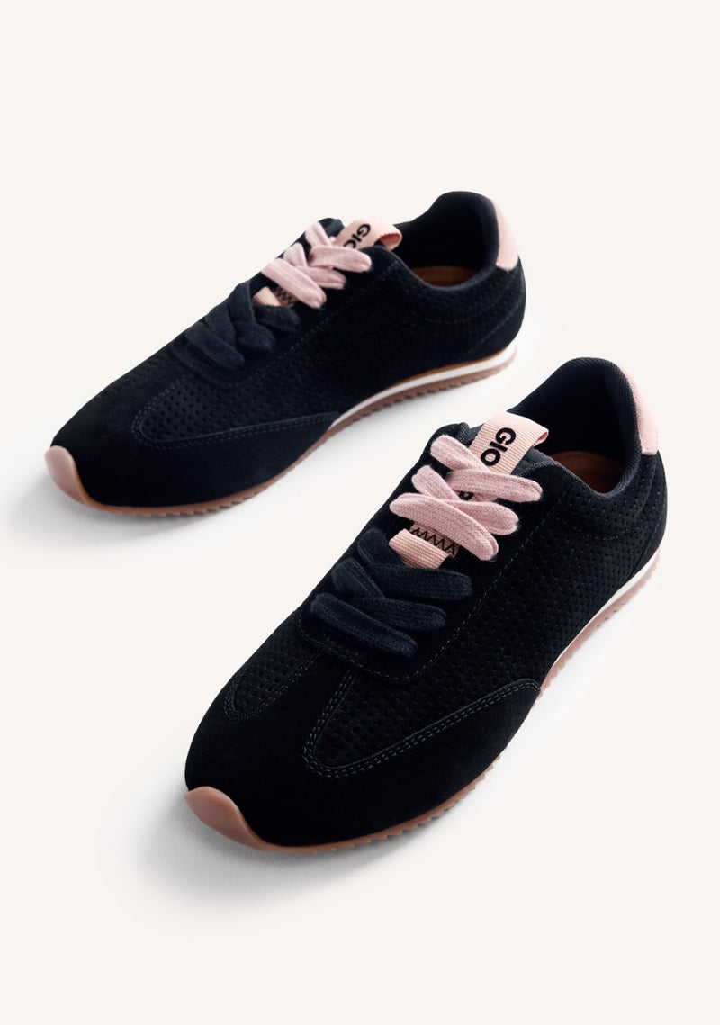SNEAKERS PELLE SCAMOSCIATA ISANTI