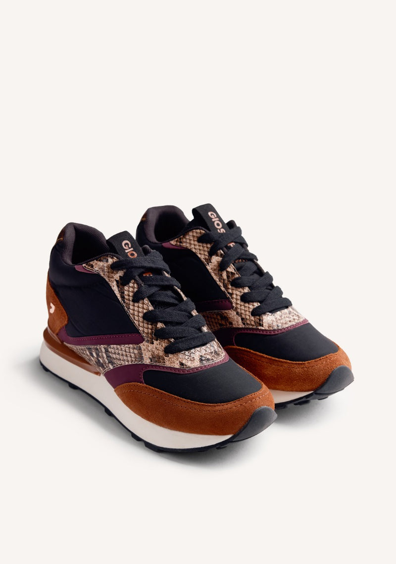 ZAPATILLAS PIEL CUÑA HEMLOCK