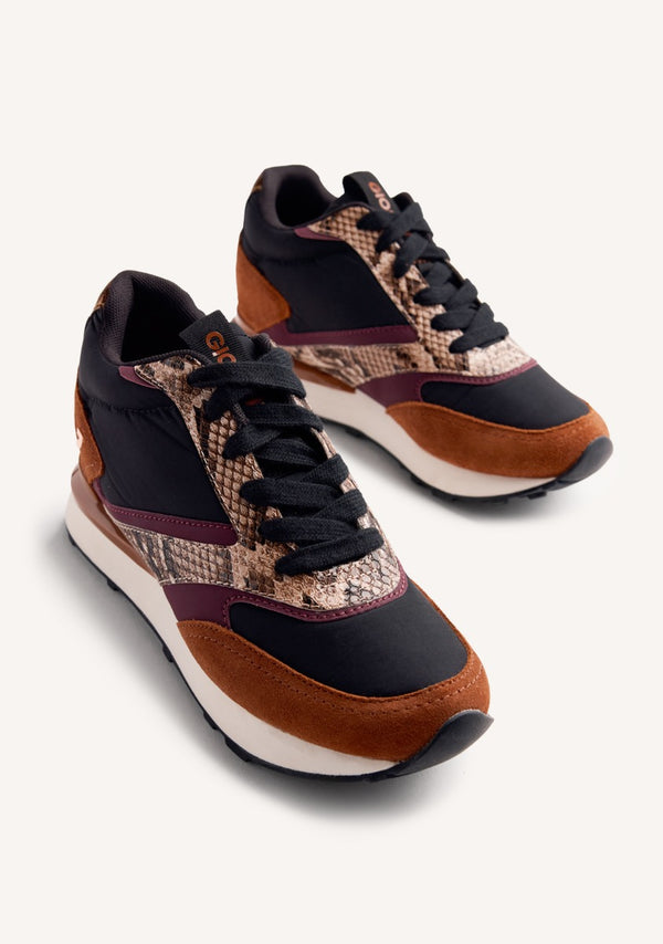 ZAPATILLAS PIEL CUÑA HEMLOCK