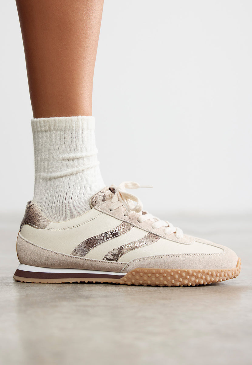 ZAPATILLAS PIEL ESTAMPADO ANIMAL GLADWIN