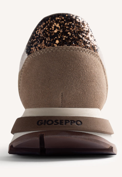 LEATHER AND MESH SNEAKERS FUNKLEY