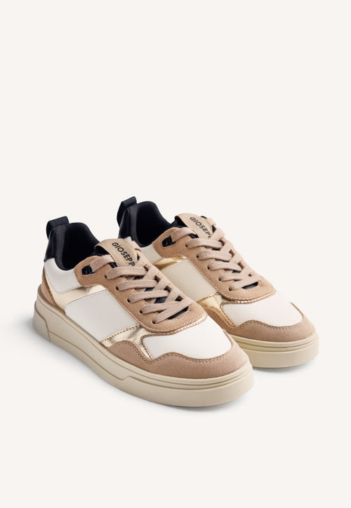 LEATHER SHINE SNEAKERS MANITOU