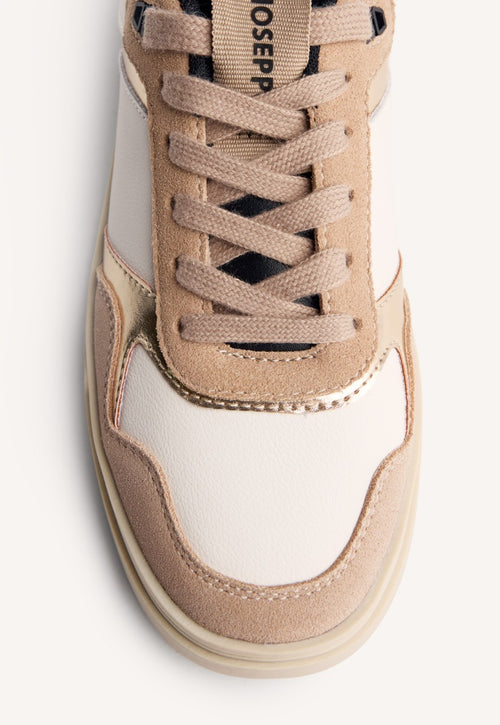 LEATHER SHINE SNEAKERS MANITOU