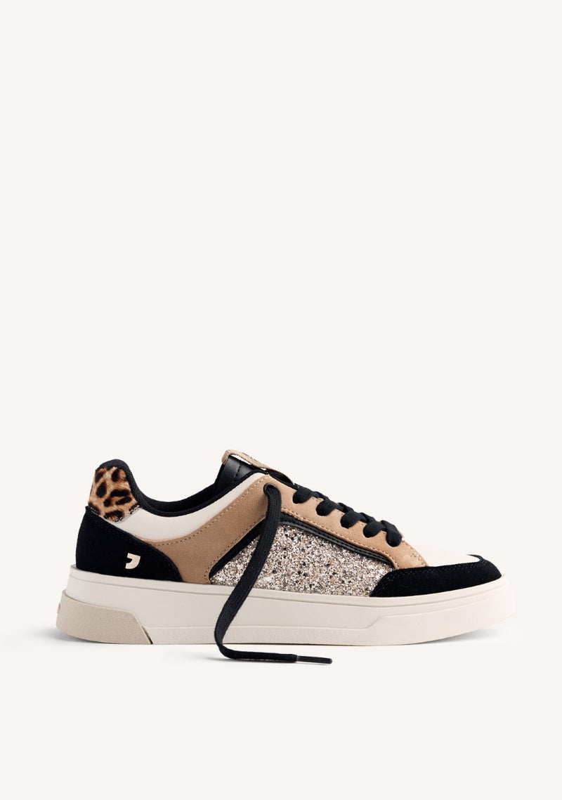 LEATHER SHINE SNEAKERS LOTHROP