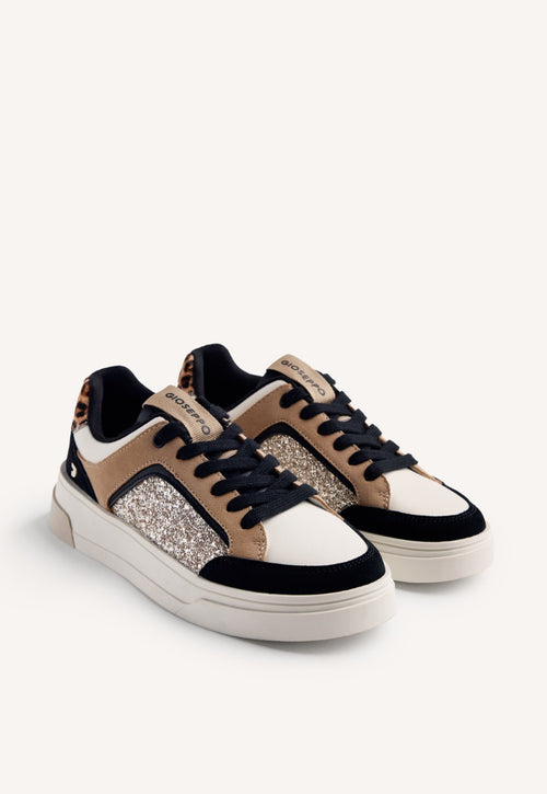 LEATHER SHINE SNEAKERS LOTHROP