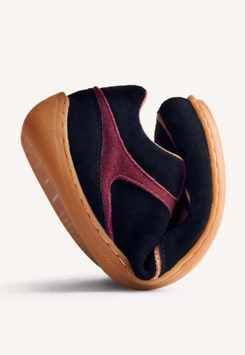 GIOSEPPO BAREFOOT - SUEDE LEATHER SNEAKERS POINTE