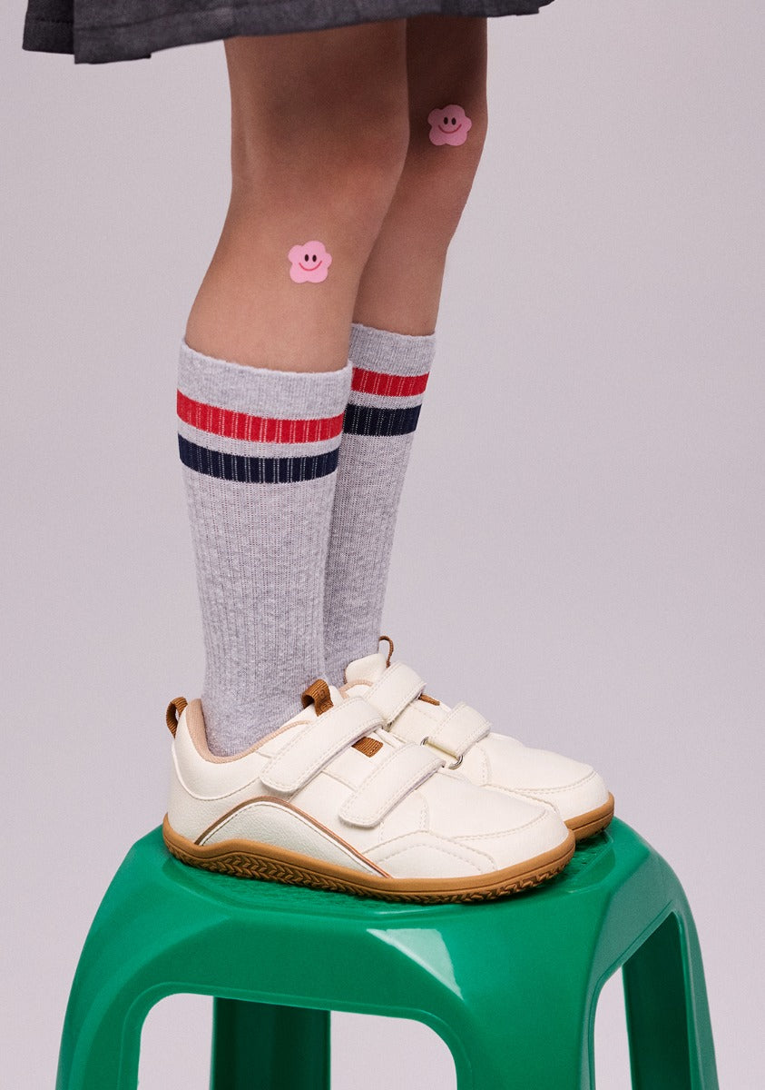 Zapatillas Minimalistas GIOSEPPO Darfur Para Niñas - Piel Suave, Suela Fina, Drop Cero, Flexibles