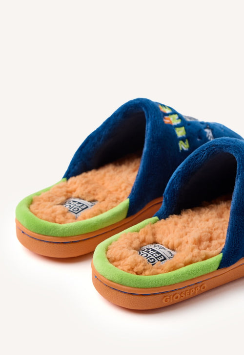 FUR HOUSE SLIPPERS DRAWING COMFREY