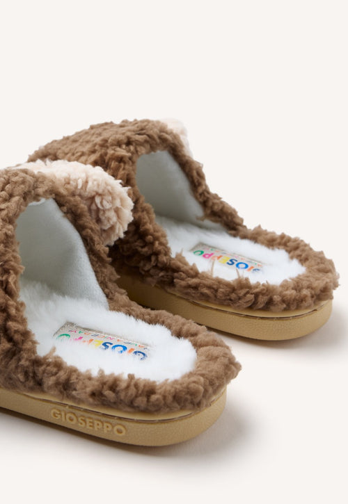 SHERPA FUR SLIPPERS FOSSTON