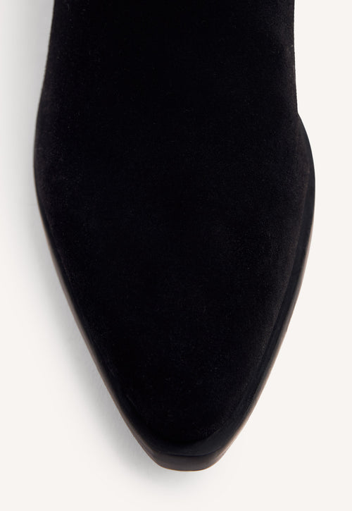 BOTTINES COWBOY À FRANGES CUIR EITZEN