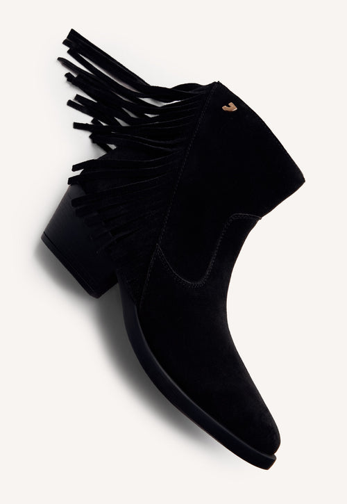 BOTTINES COWBOY À FRANGES CUIR EITZEN