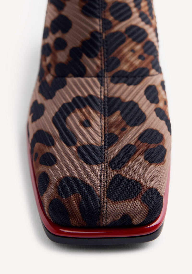 BOTINES ELÁSTICOS ESTAMPADO ANIMAL INGER