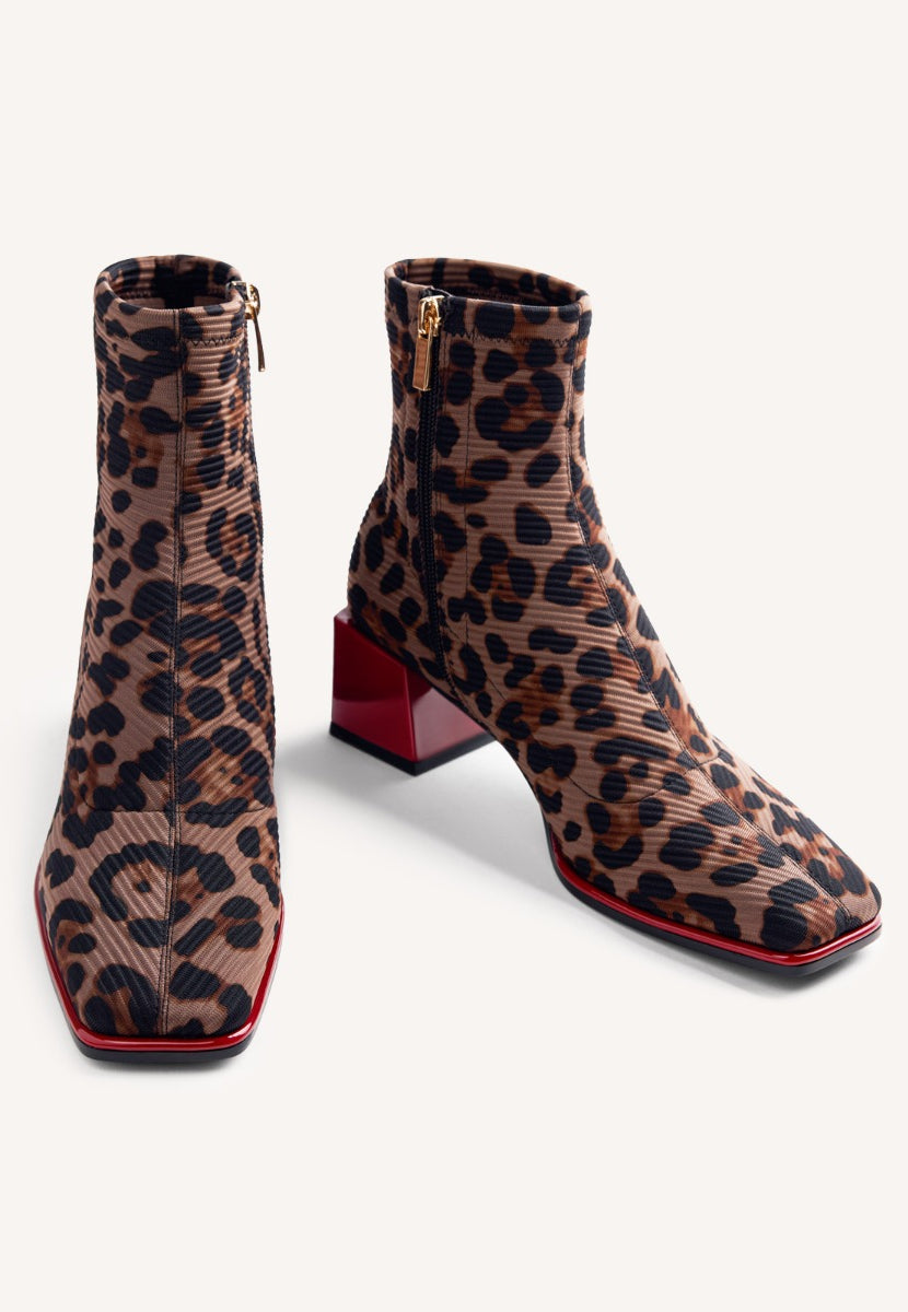 BOTINES ELÁSTICOS ESTAMPADO ANIMAL INGER