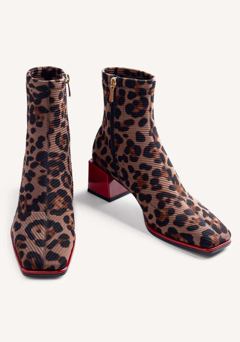 BOTINES ELÁSTICOS ESTAMPADO ANIMAL INGER