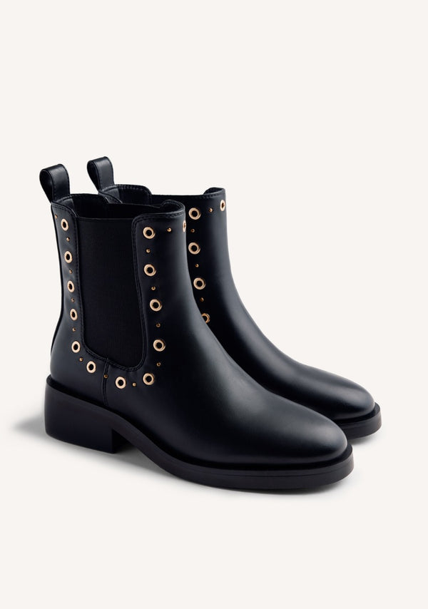 BOTINES CHELSEA TACHAS Y OLLADOS HALMA