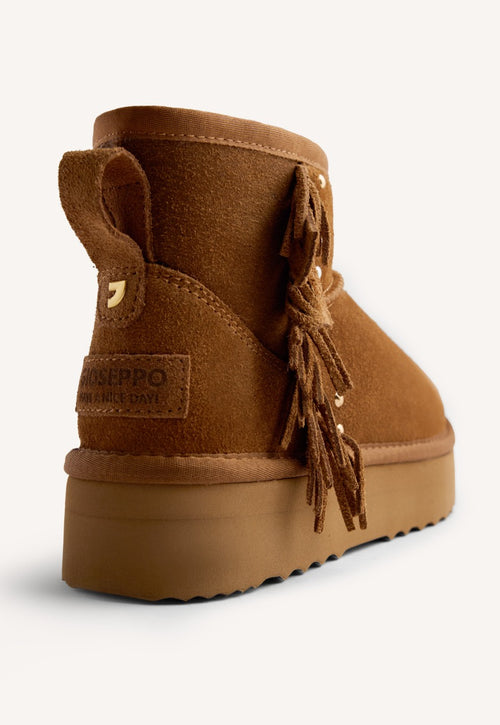 AUSTRALIAN LEATHER BOOTS FRINGES GRASSTON