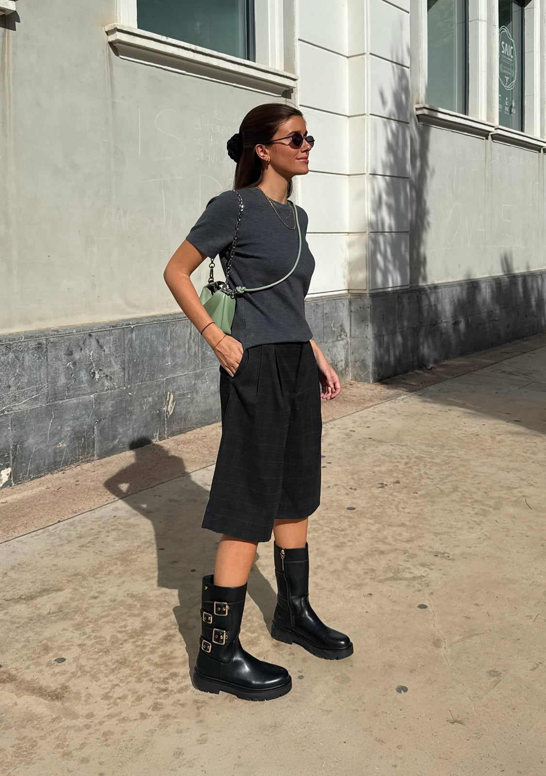 LEATHER BIKER BOOTS PETOSKEY