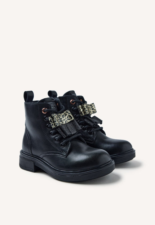 LEATHER BOOTS BOWS REVERE