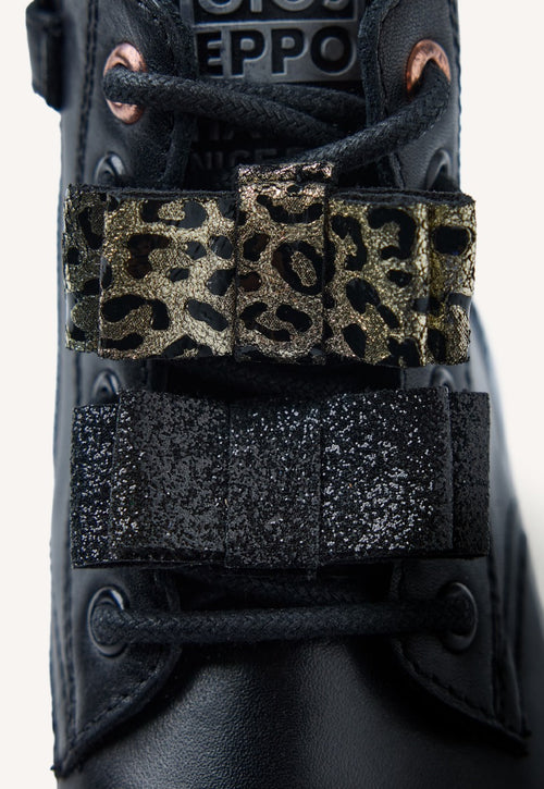 LEATHER BOOTS BOWS REVERE