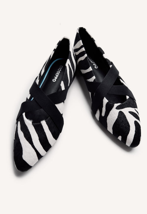 LEATHER BALLET FLATS HENDRUM