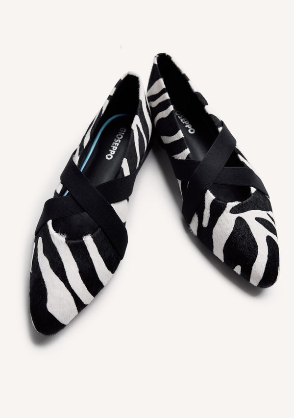 LEATHER BALLET FLATS HENDRUM