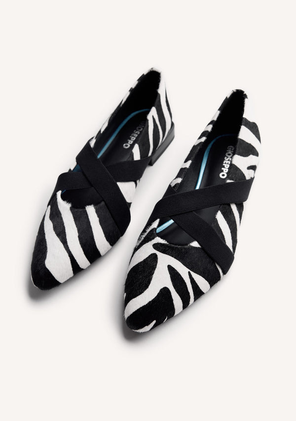 LEATHER BALLET FLATS HENDRUM