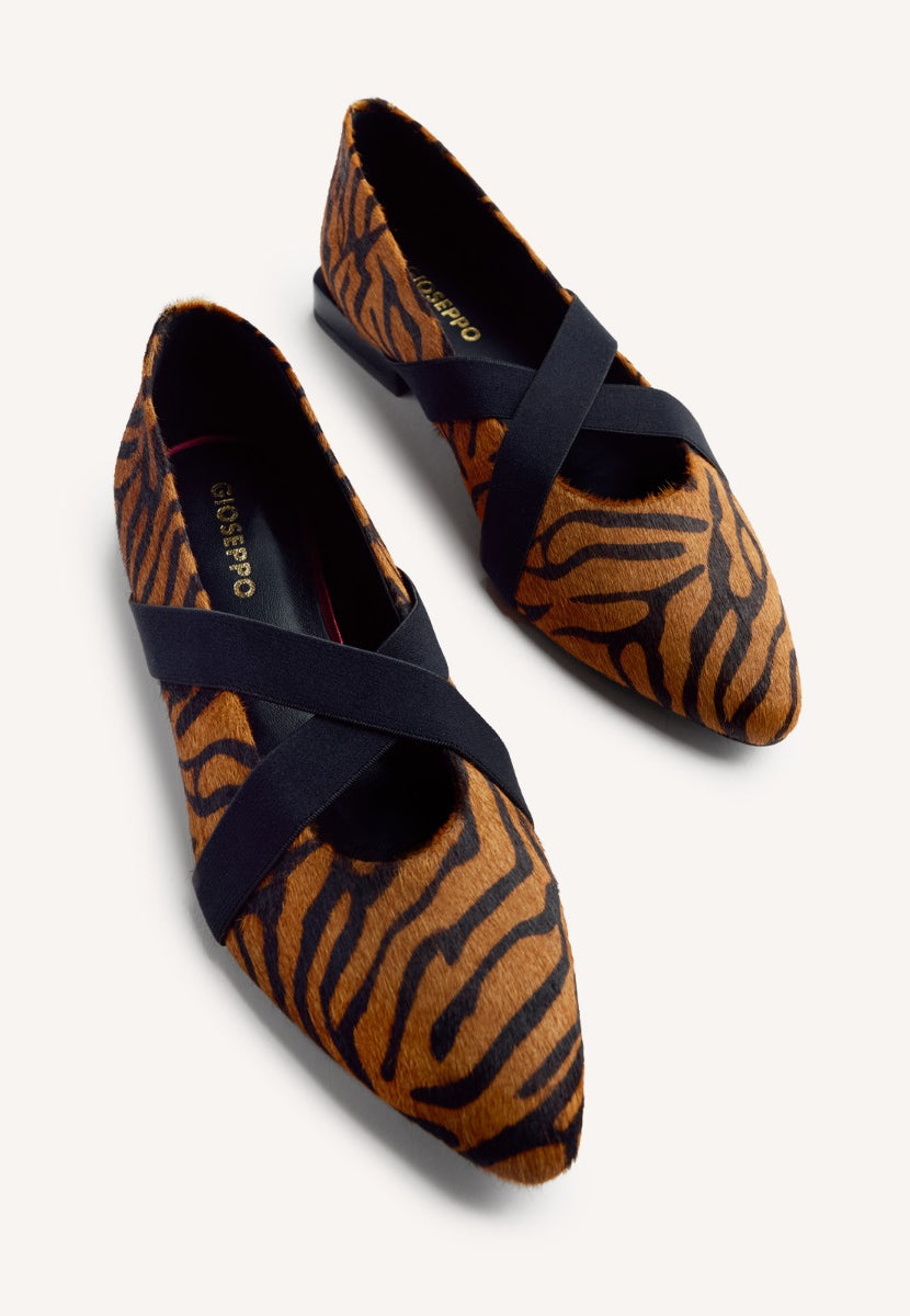 BAILARINAS PIEL ESTAMPADO ANIMAL MILACA