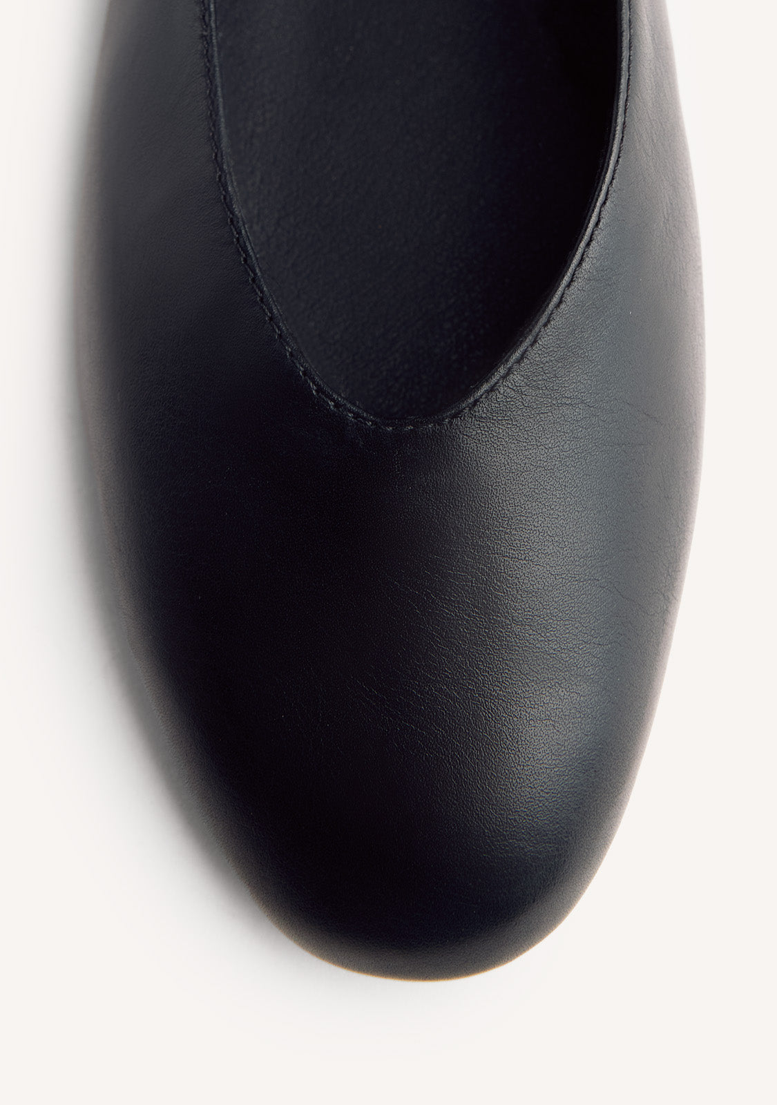 LEATHER BALLET FLATS HENDRUM