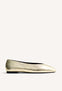 LEATHER BALLET FLATS HENDRUM