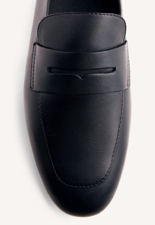 LEATHER LOAFERS BASSETT