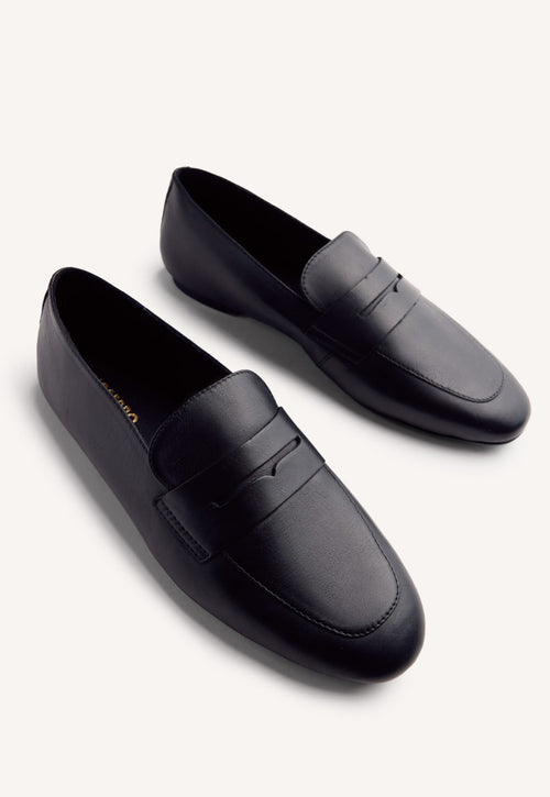LEATHER LOAFERS BASSETT