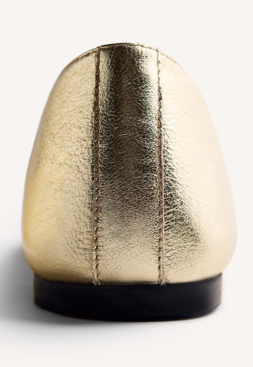 SHINY LEATHER LOAFERS BASSETT