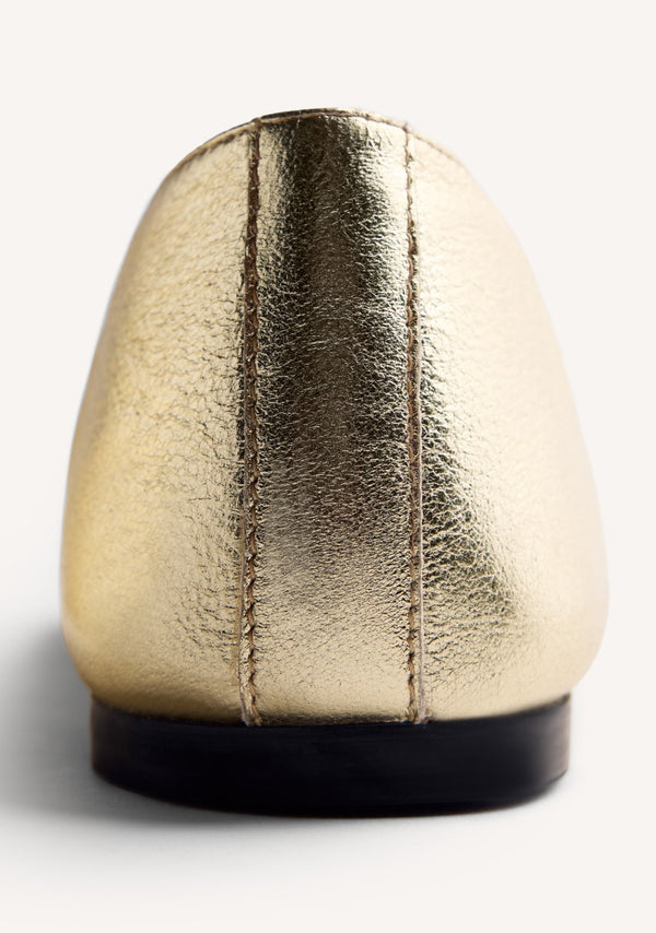 SHINY LEATHER LOAFERS BASSETT