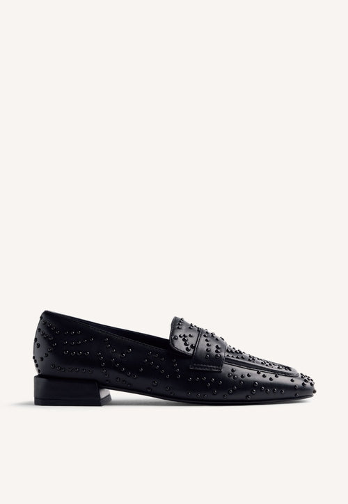 STUDDED LOAFERS LANSE