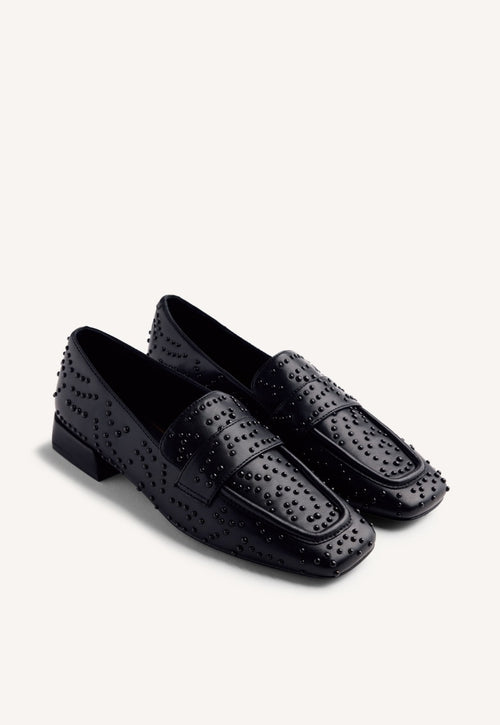 STUDDED LOAFERS LANSE