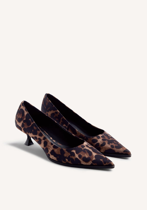 ZAPATOS TACÓN ESTAMPADO ANIMAL BIWABIK