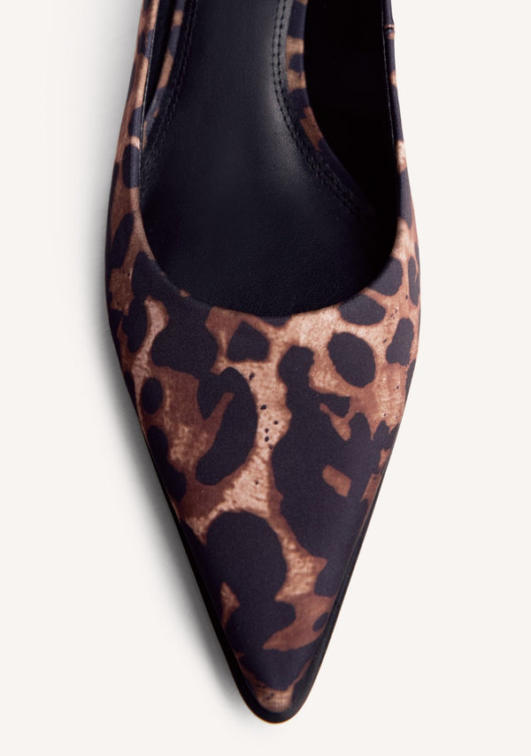 ZAPATOS TACÓN ESTAMPADO ANIMAL BIWABIK
