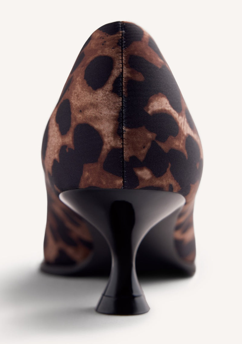 ZAPATOS TACÓN ESTAMPADO ANIMAL BIWABIK