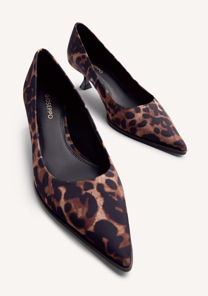 ZAPATOS TACÓN ESTAMPADO ANIMAL BIWABIK