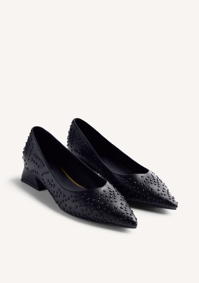 ZAPATOS TACÓN TACHAS MADELIA