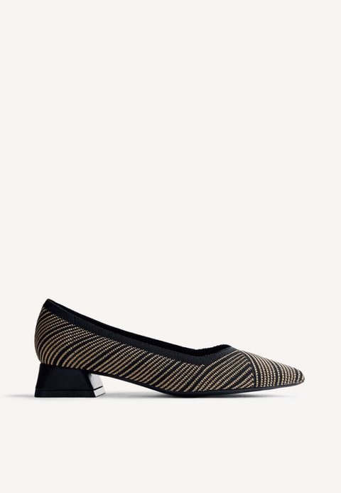 ZAPATOS TACÓN RAYAS AHMEEK