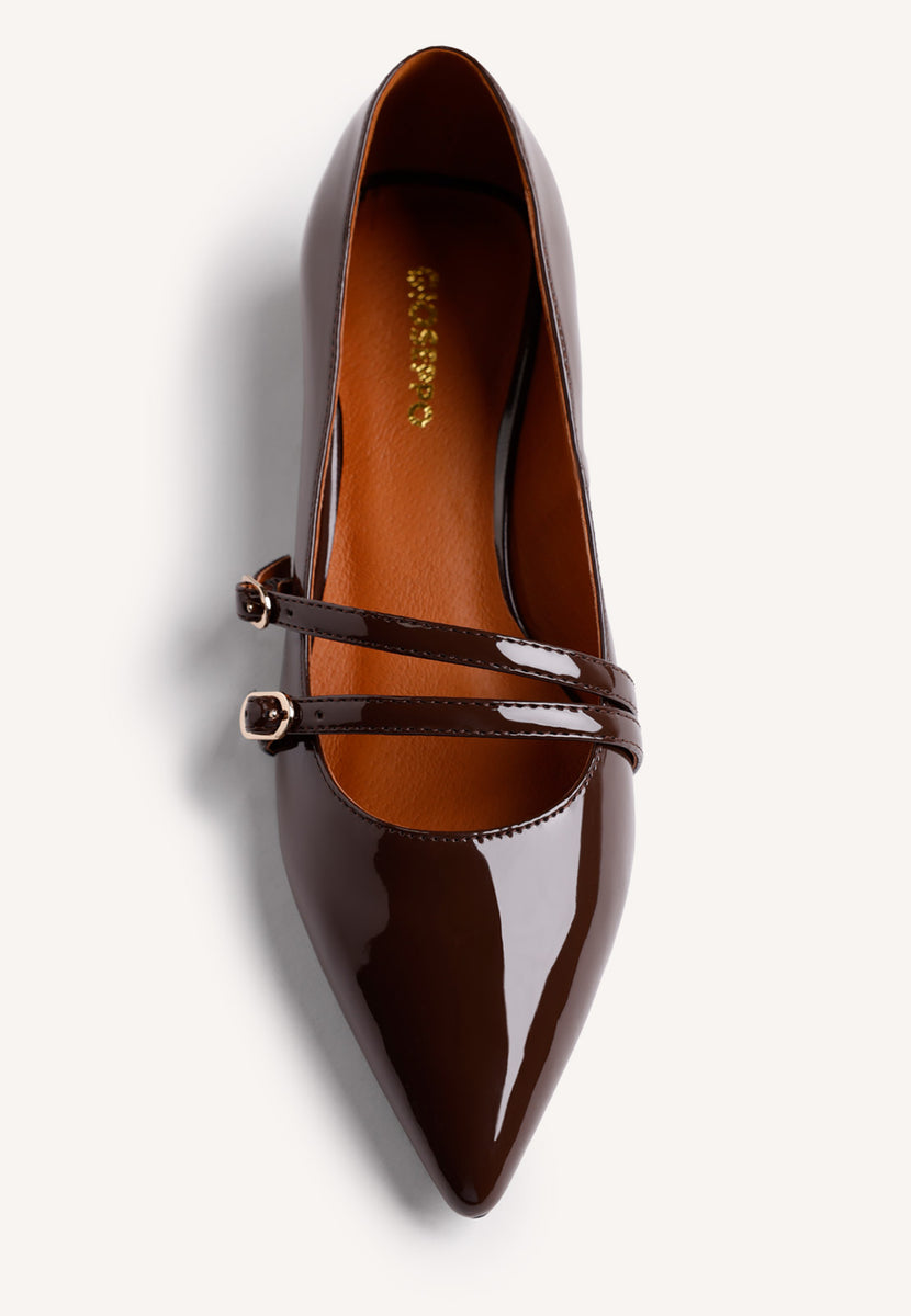 ZAPATOS MARY-JANE EFECTO CHAROL LUCAN