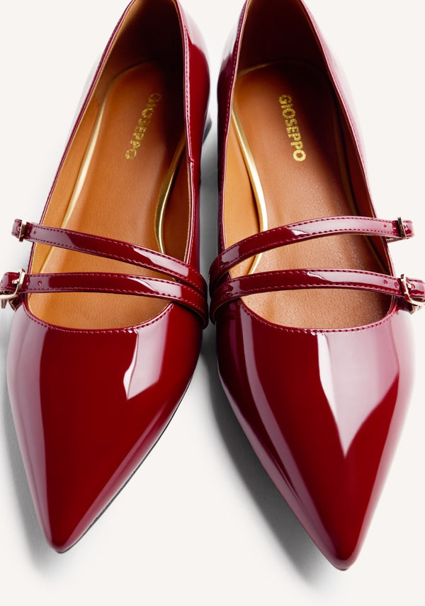 ZAPATOS TACÓN EFECTO CHAROL LUCAN