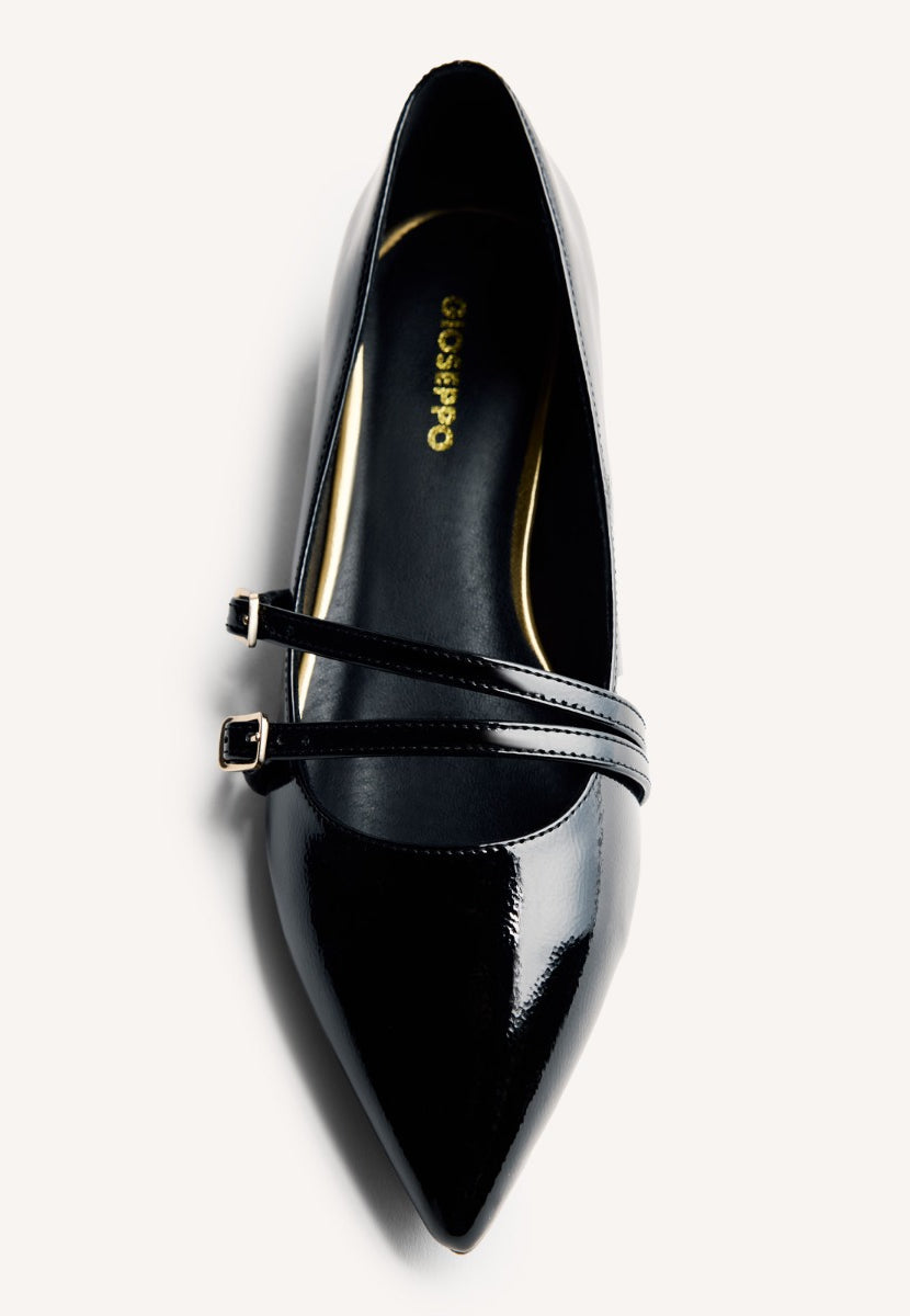 ZAPATOS TACÓN EFECTO CHAROL LUCAN