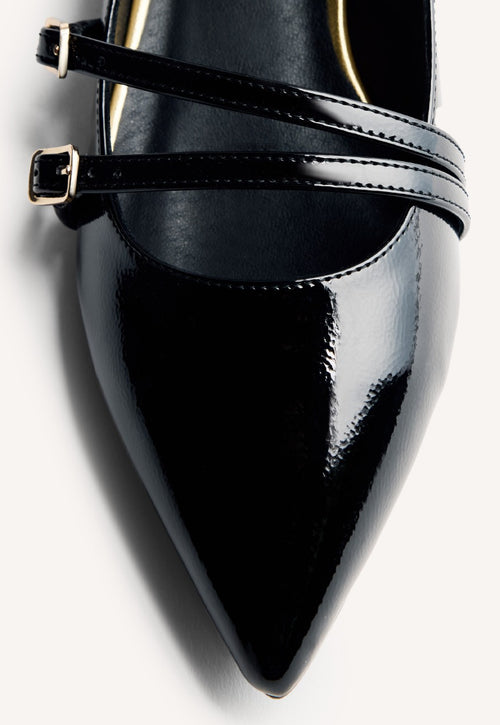 ESCARPINS EFFET CUIR VERNI LUCAN