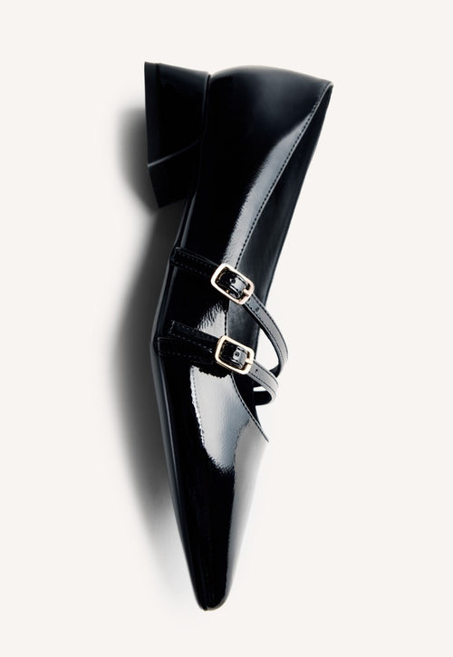 ESCARPINS EFFET CUIR VERNI LUCAN